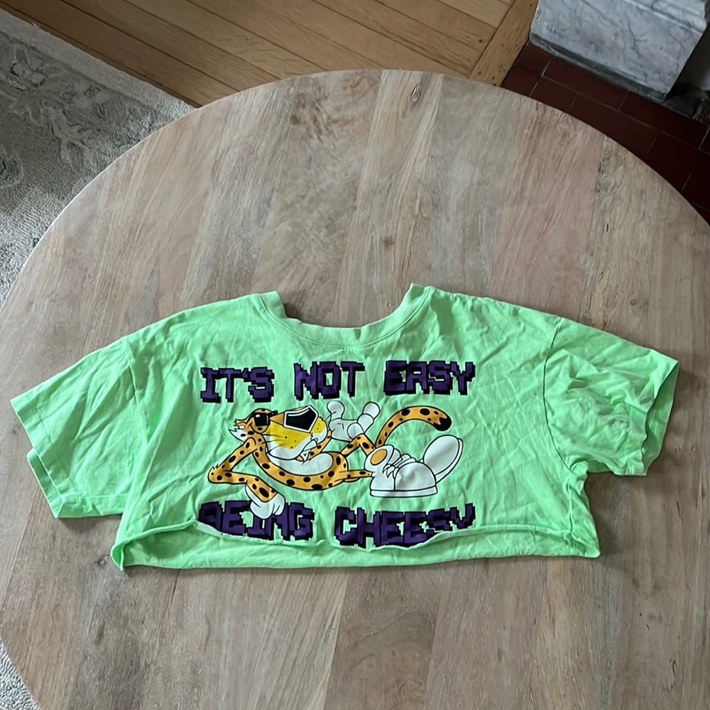 Forever 21 Cheetos Crop Tshirt